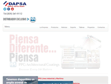 Tablet Screenshot of dapsa.com.do